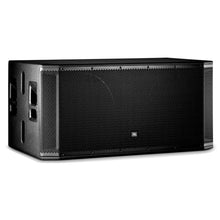 Cargar imagen en el visor de la galería, Diseño ergonómico del subwoofer SRX828SP de JBL - El subwoofer SRX828SP de JBL destaca por su diseño ergonómico y funcional. Con mangos cómodos y puntos de suspensión M10, este subwoofer se adapta fácilmente a diferentes configuraciones. Experimenta un manejo sin esfuerzo y disfruta de un sonido excepcional.