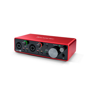 Focusrite Scarlett 2i2 Interfaz de audio USB de 3ra generación