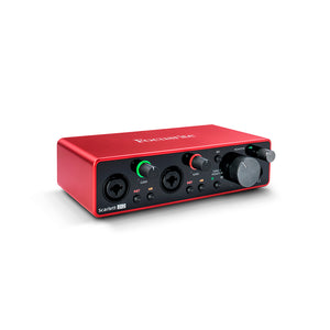 Focusrite Scarlett 2i2 Interfaz de audio USB de 3ra generación