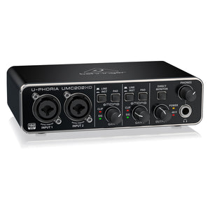  Interfaz de audio USB Behringer U-Phoria UMC202HD